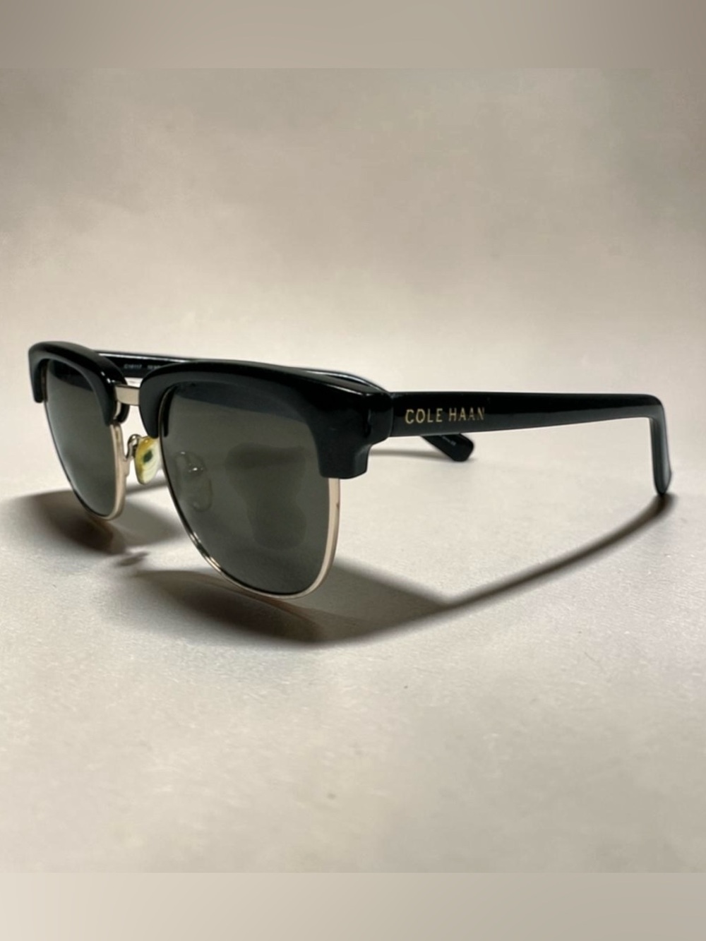 Cole Haan Polarized Clubmaster Style Sunglasses